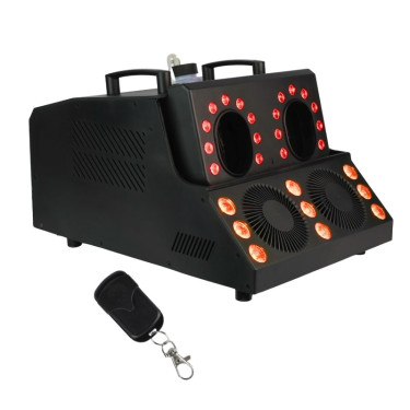 LIGHT4ME Fog Bubble Led Storm na wynajem, maszyna do baniek z dymem