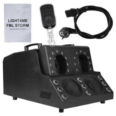 LIGHT4ME Fog Bubble Led Storm na wynajem, maszyna do baniek z dymem
