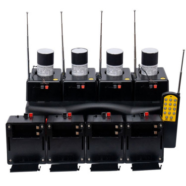 System do zdalnego odpalania fontann iskier i min dymnych na wynajem