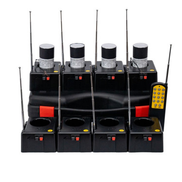 System do zdalnego odpalania fontann iskier i min dymnych na wynajem