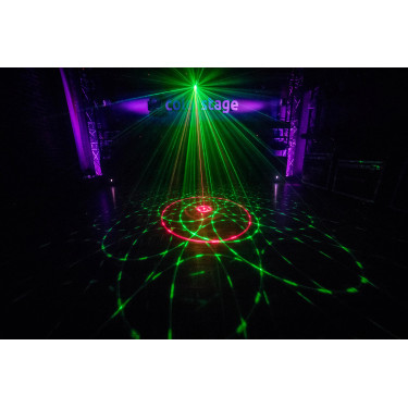 Wielofunkcyjny efekt Turbo Derby ColorStage LED/LASER na wynajem