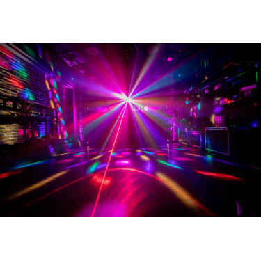 Wielofunkcyjny efekt Turbo Derby ColorStage LED/LASER na wynajem