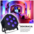 Reflektor LED PAR na wynajem Light4Me Tri Par Basic 7x9 RGB