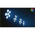 Par cob 6x30 Light4me na wynajem LED RGBA reflektor oświetleniowy