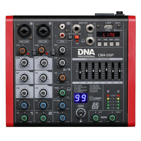 DNA CM4-DSP na wynajem analogowy mikser audio